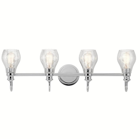 KICHLER 45393CH Greenbrier 4 Light Vanity Light Chrome