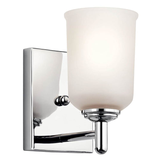 KICHLER 45572CH Shailene 1 Light Wall Sconce Chrome