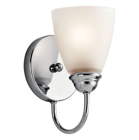 KICHLER 45637CH Jolie 1 Light Wall Sconce Chrome