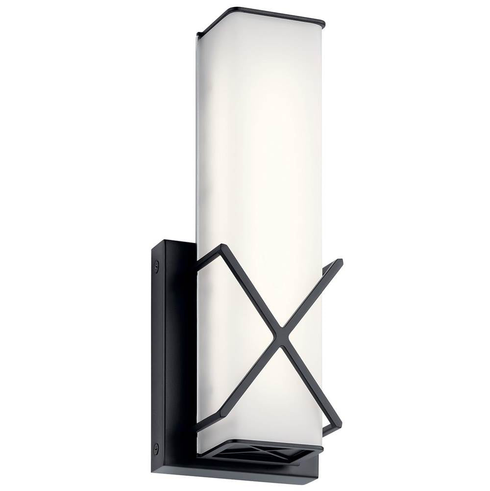 KICHLER 45656MBKLED Trinsic LED Wall Sconce Matte Black