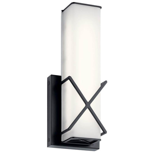 KICHLER 45656MBKLED Trinsic LED Wall Sconce Matte Black