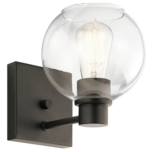 KICHLER 45892OZ Harmony 1 Light Wall Sconce Olde Bronze