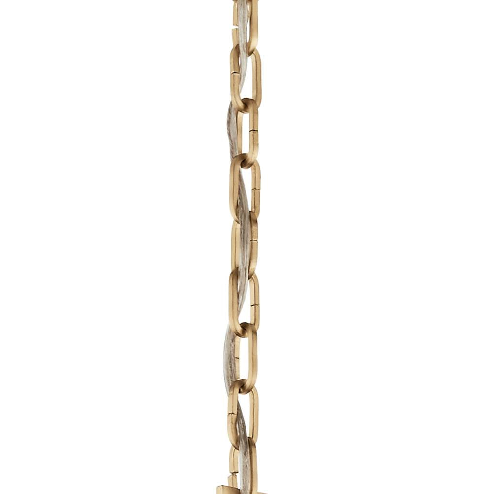 KICHLER 4902CPZ Accessory Square Chain, Heavy Duty, 36in - Champagne Bronze