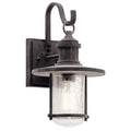 KICHLER 49192WZC Riverwood 14.25" 1 Light Wall Light Weathered Zinc