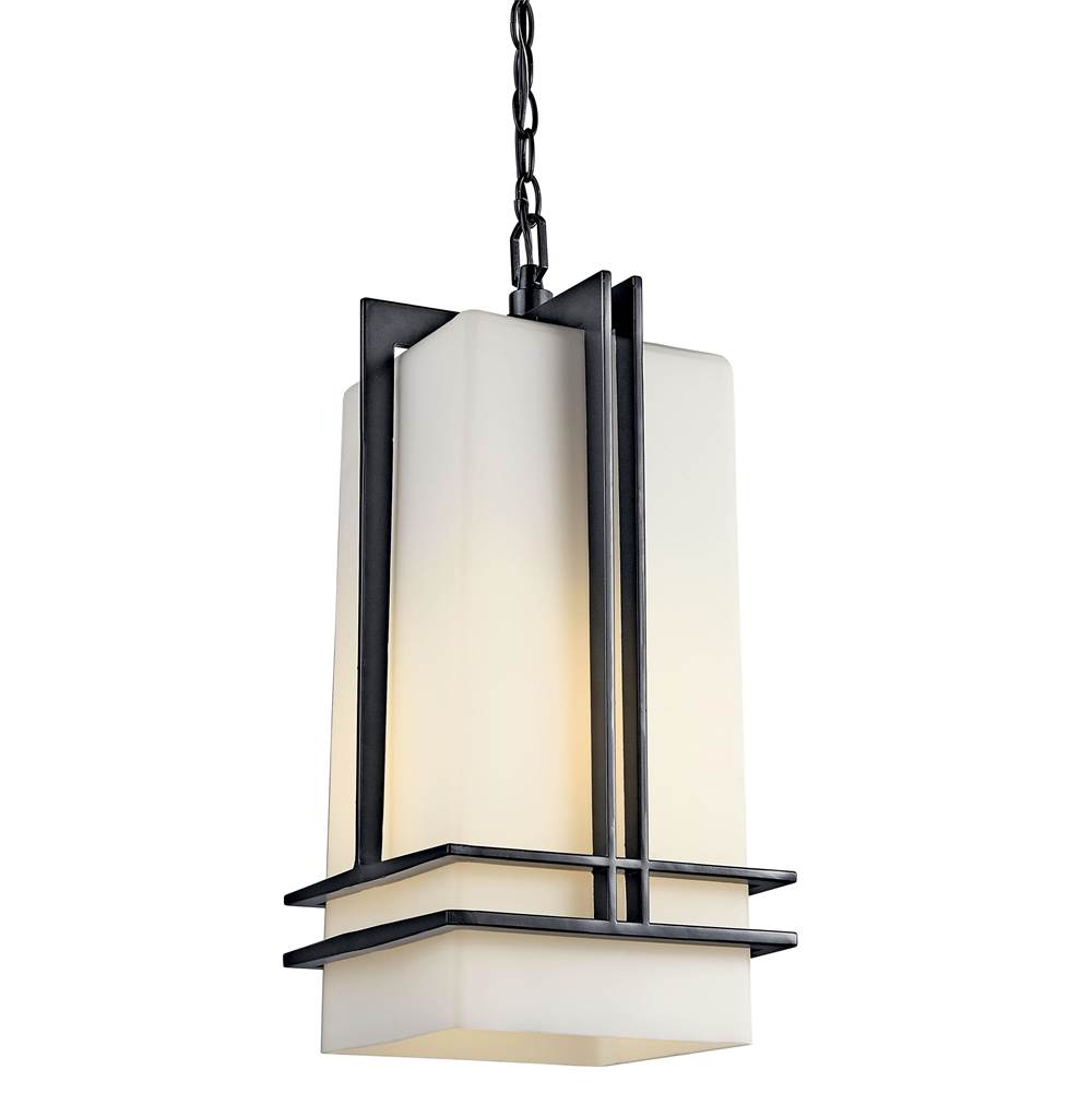 KICHLER 49205BK Tremillo 1 Light Pendant Black