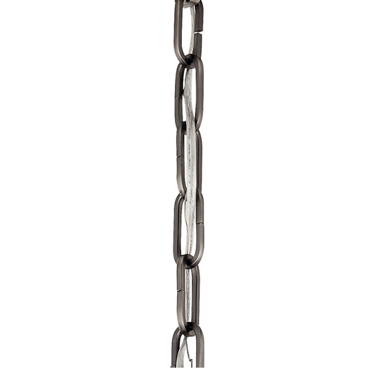 KICHLER 4921CLP Accessory Square Chain, Standard, 36" - Classic Pewter