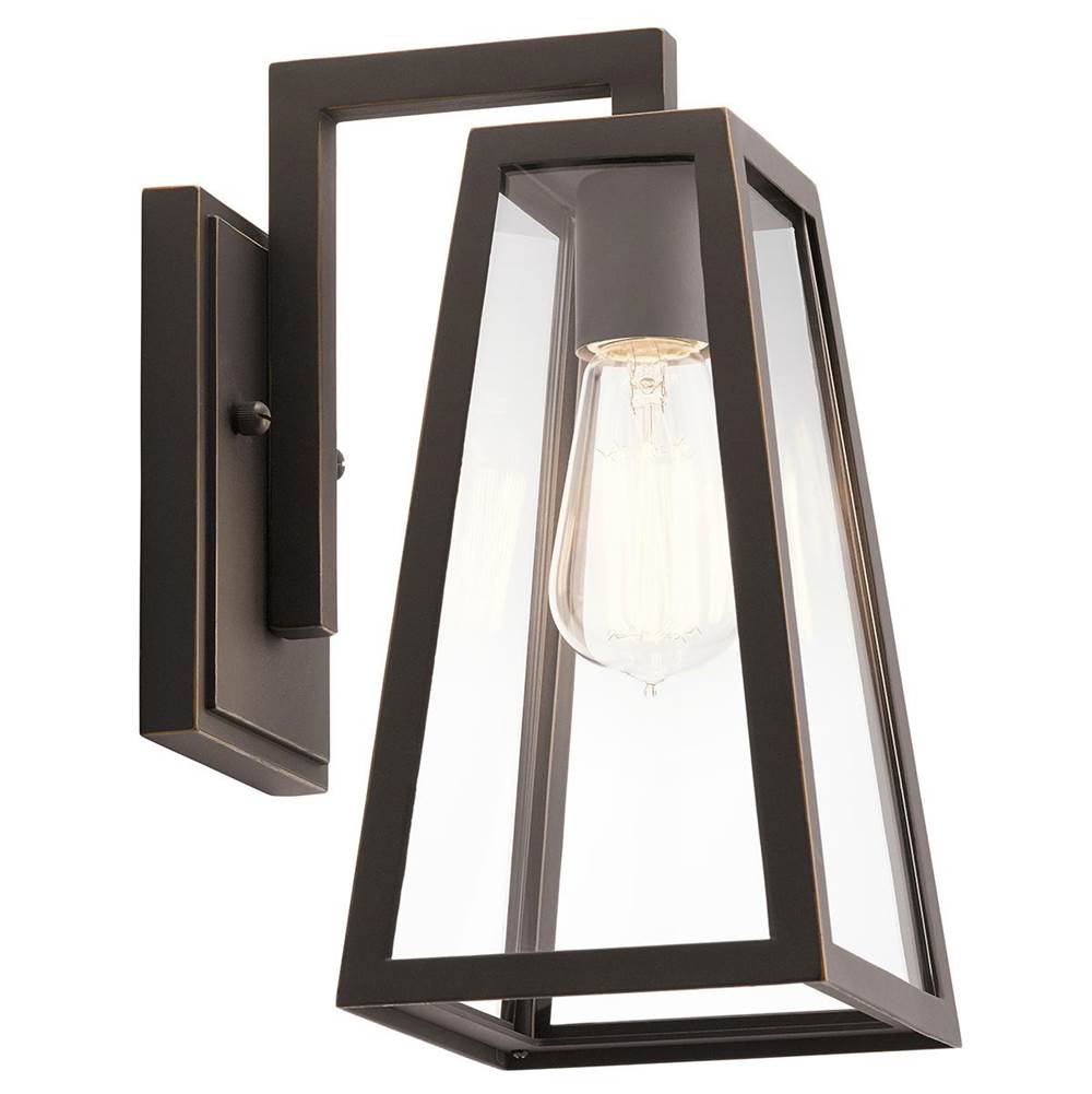 KICHLER 49330RZ Delison 11.5" 1 Light Wall Light Rubbed Bronze