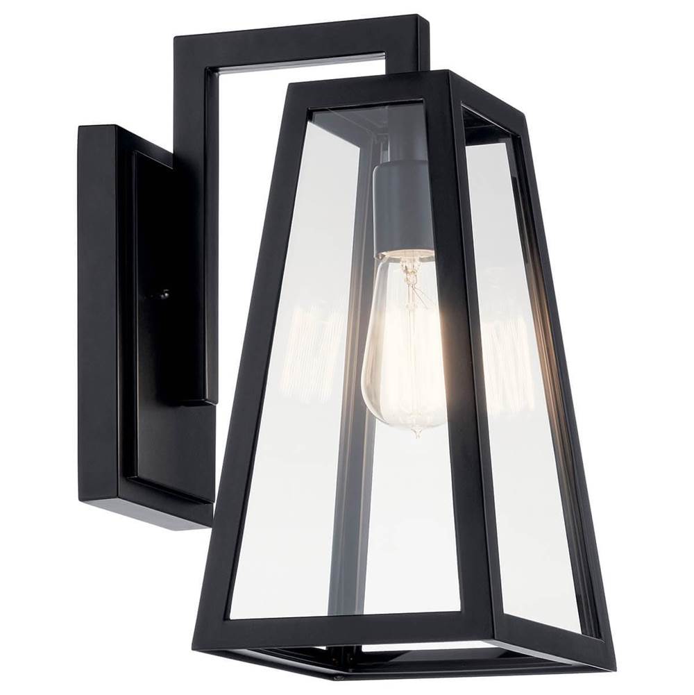 KICHLER 49331BK Delison 14" 1 Light Wall Light Rubbed Bronze