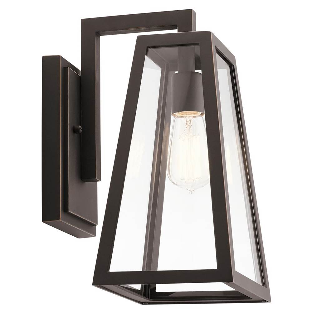 KICHLER 49331RZ Delison 14" 1 Light Wall Light Rubbed Bronze