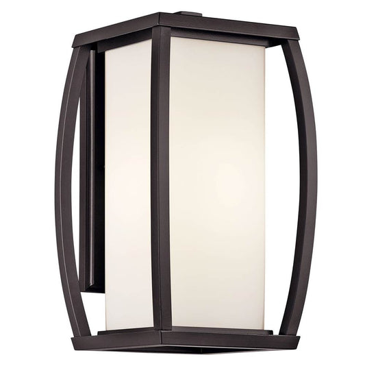 KICHLER 49338AZ Bowen 15.75" Wall Light Architectural Bronze