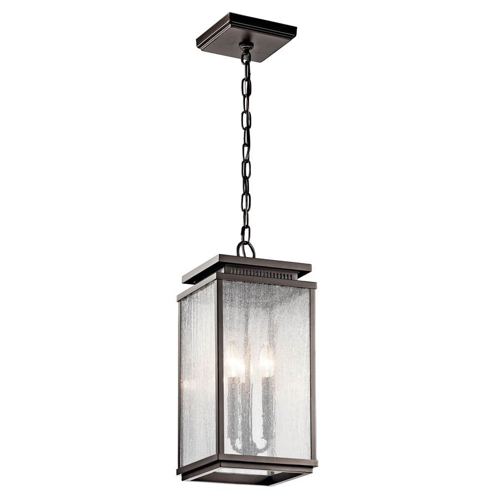KICHLER 49387OZ Manningham 3 Light Pendant Olde Bronze