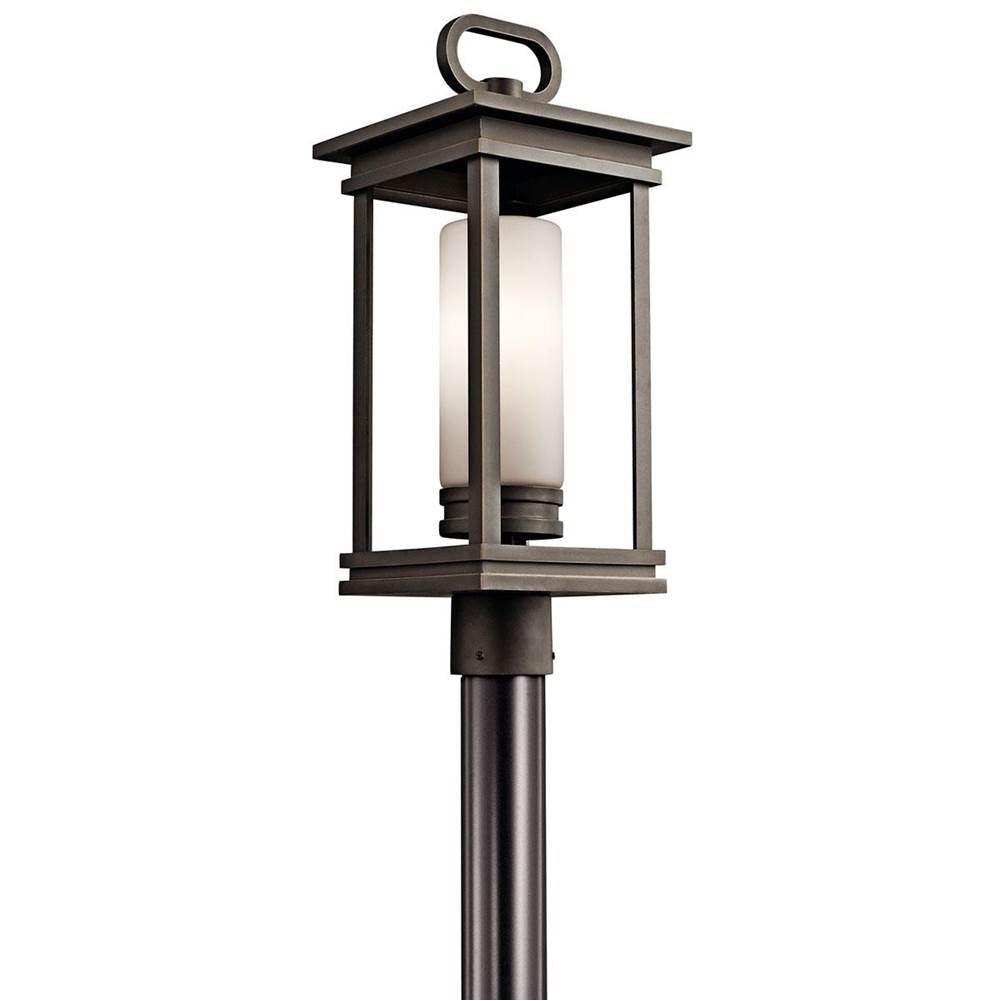 KICHLER 49478RZ South Hope 1 Light Post Light Rubbed Bronze