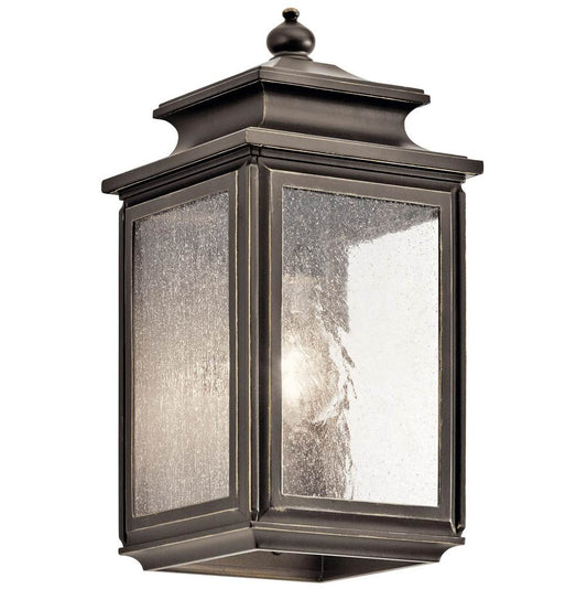KICHLER 49501OZ Wiscombe Park 12.25" 1 Light Wall Light Olde Bronze