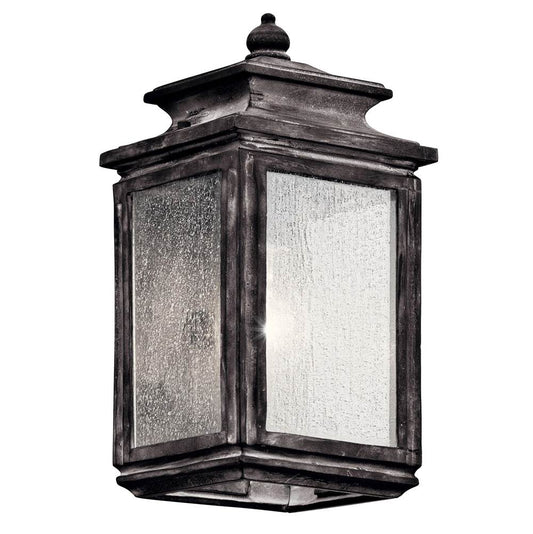 KICHLER 49501WZC Wiscombe Park 12.25" 1 Light Wall Light Weathered Zinc