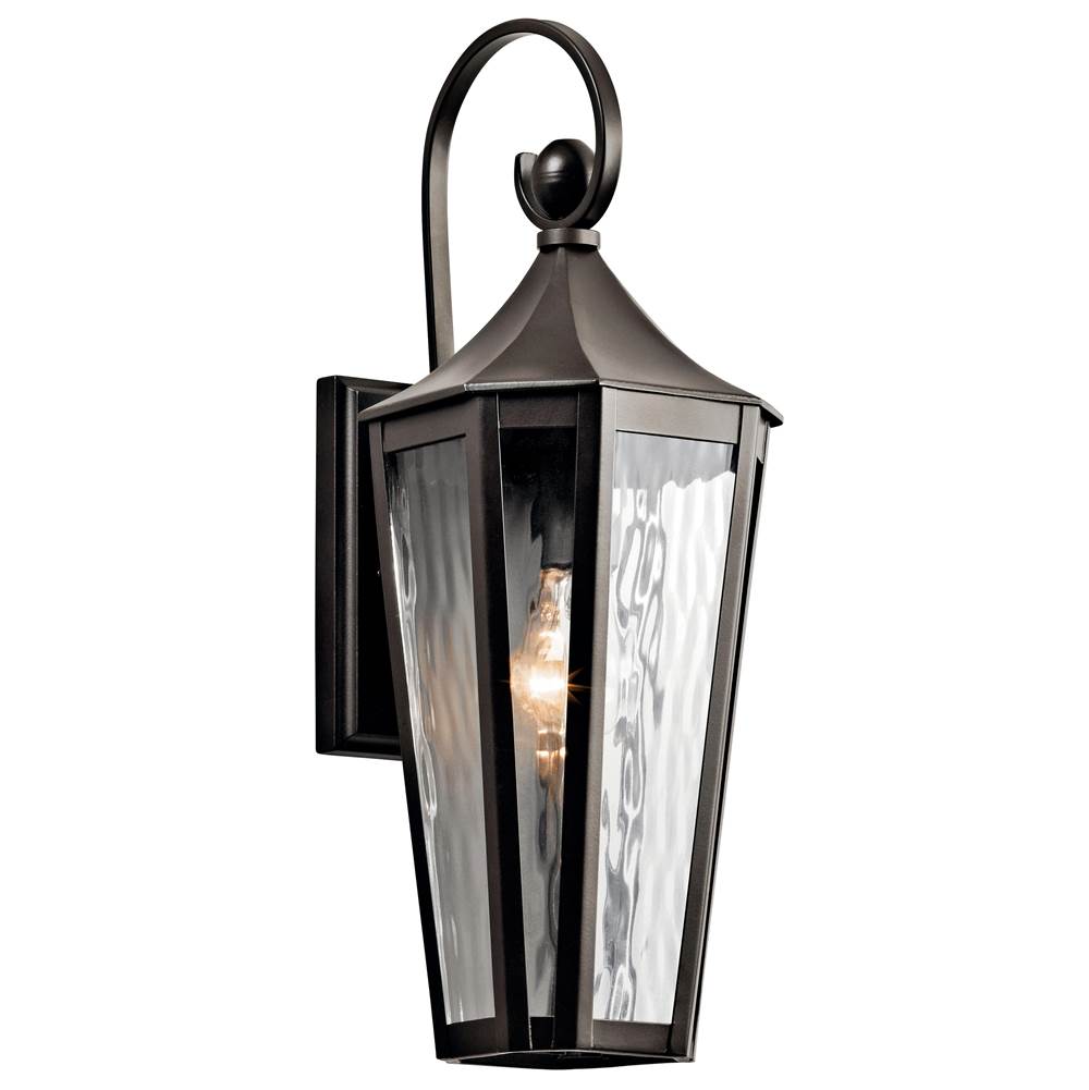 KICHLER 49512OZ Rochdale 19.25" 1 Light Wall Light Olde bronze