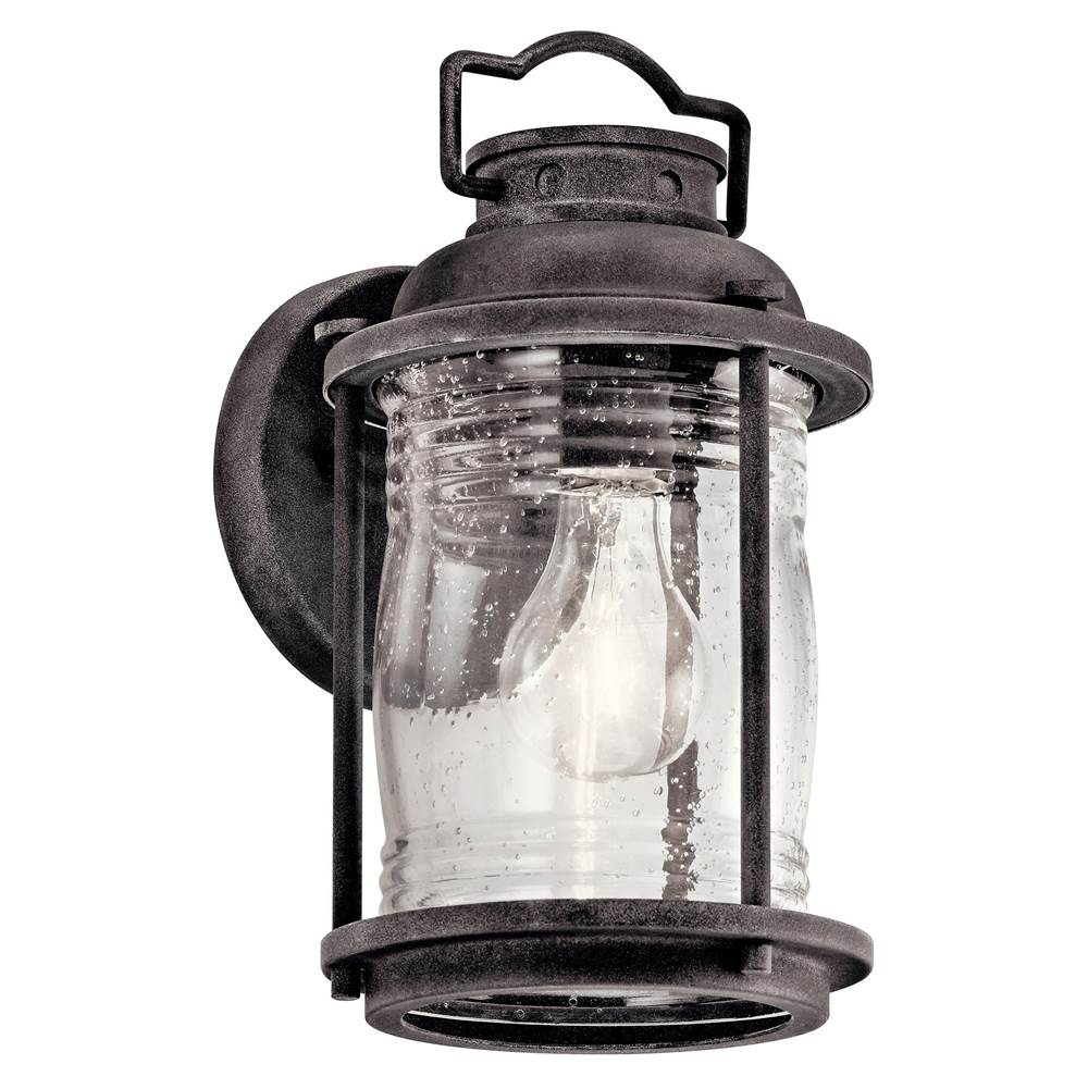 KICHLER 49569WZC Ashland Bay 11" 1 Light Wall Light Weathered Zinc