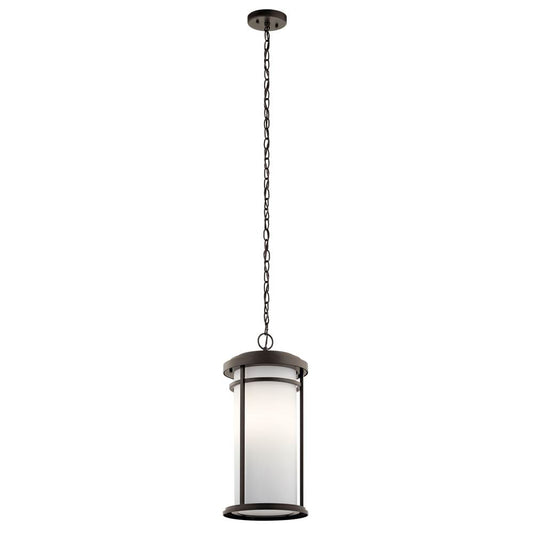 KICHLER 49689OZ Toman 21.25" 1 Light Pendant Olde Bronze