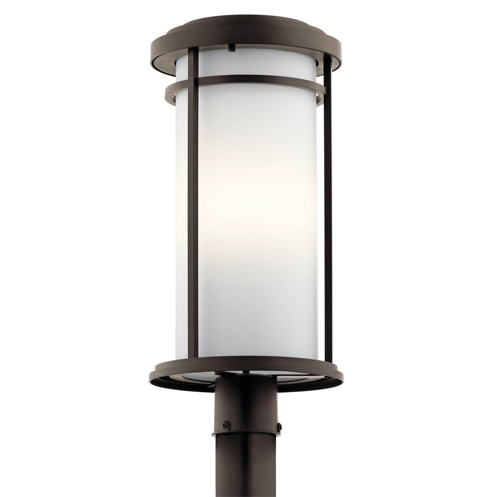 KICHLER 49690OZ Toman 1 Light Post Mount Olde Bronze