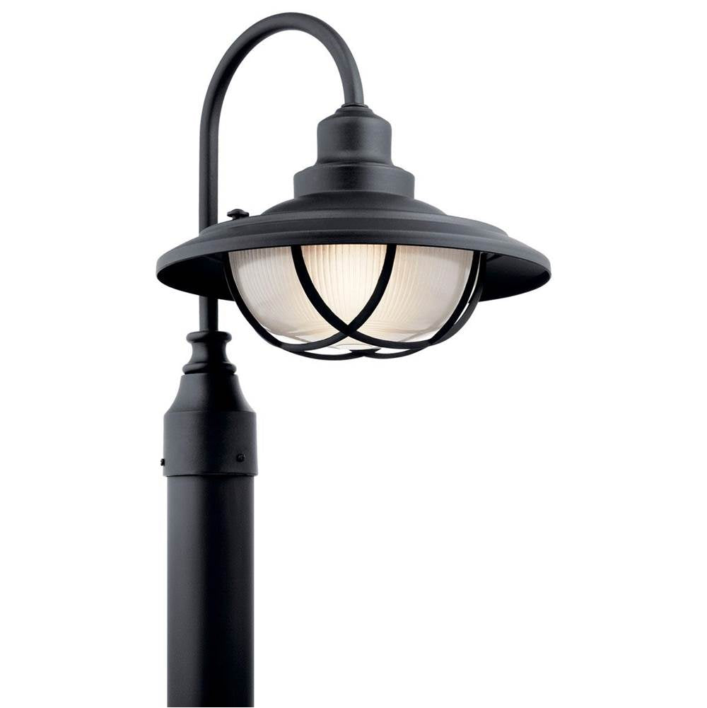 KICHLER 49694BKT Harvest Ridge 1 Light Post Light Textured Black
