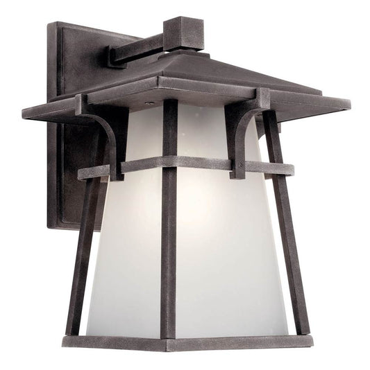 KICHLER 49721WZC Beckett 10.75" Wall Light Weathered Zinc