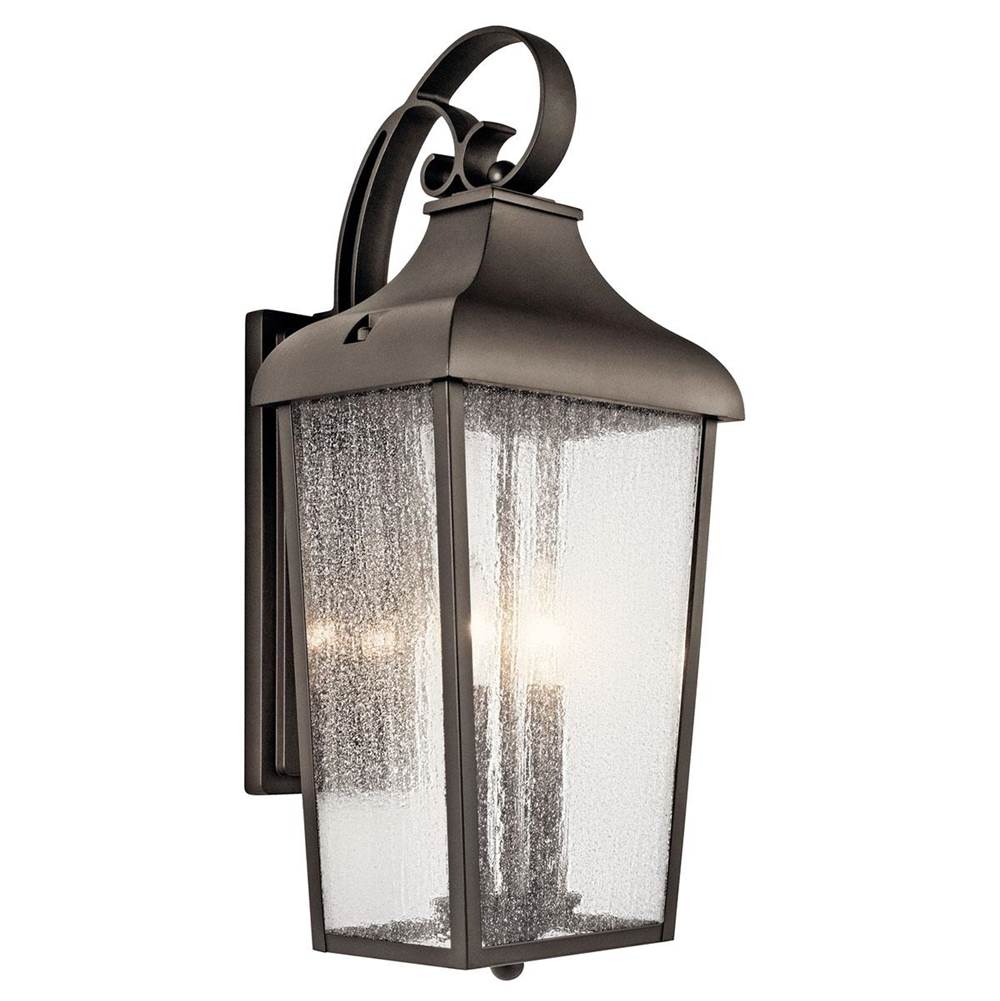 KICHLER 49737OZ Forestdale 21.5" 2 Light Wall Light Olde Bronze