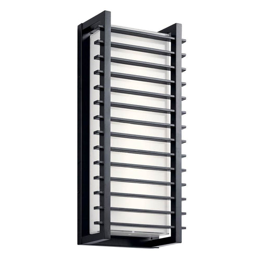 KICHLER 49786BKLED Rockbridge 21" LED Wall Light Black