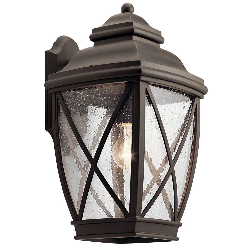KICHLER 49842OZ Tangier 1 Light Wall Light Olde Bronze
