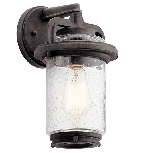 KICHLER 49864WZC Andover 11.5" 1 Light Wall Light Weathered Zinc