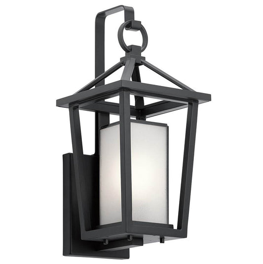 KICHLER 49876BK Pai17.25" 1 Light Wall Light Black