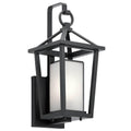 KICHLER 49876BK Pai17.25" 1 Light Wall Light Black