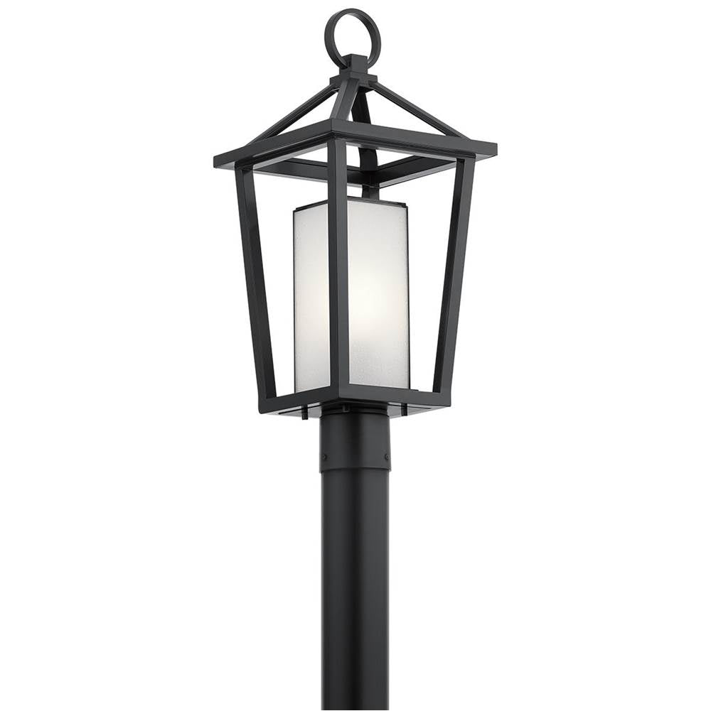 KICHLER 49880BK Pai21.75" 1 Light Post Light Black