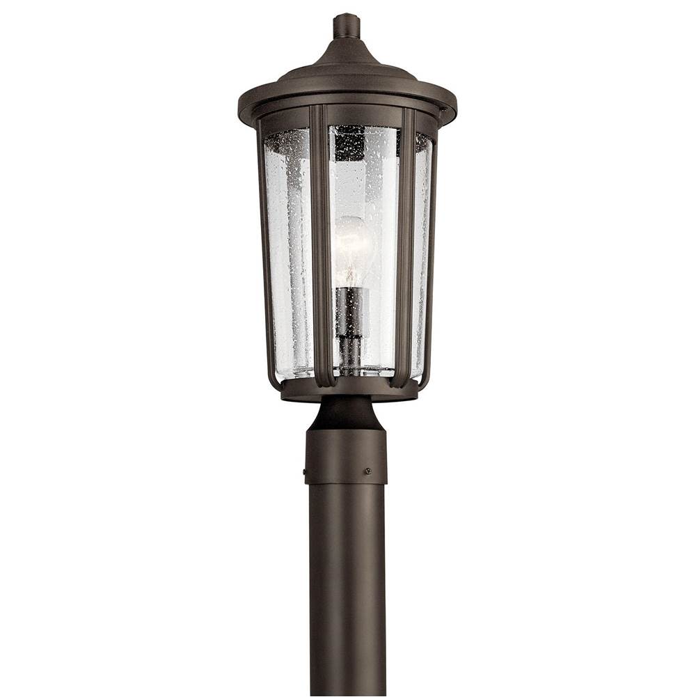 KICHLER 49895OZ Fairfield 1 Light Post Light Olde Bronze