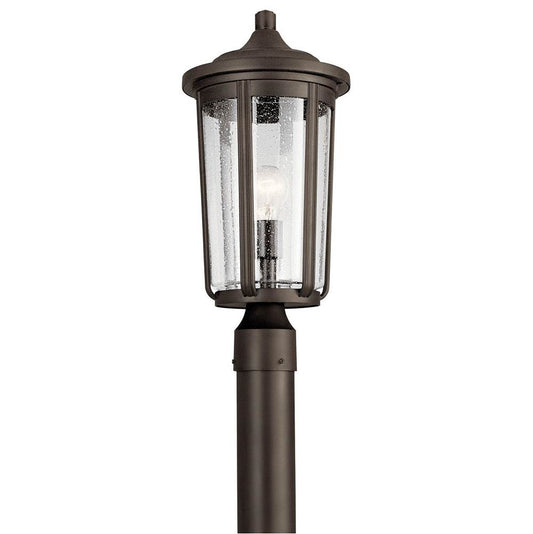 KICHLER 49895OZ Fairfield 1 Light Post Light Olde Bronze