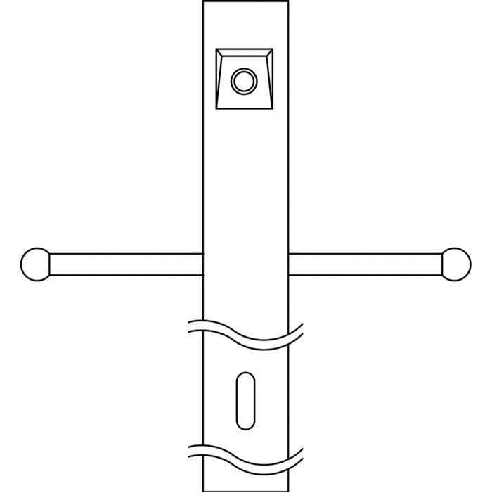 KICHLER 49904AZ 3" x 84" Direct Burial Ladder Rest Photocell Post Architectural Bronze