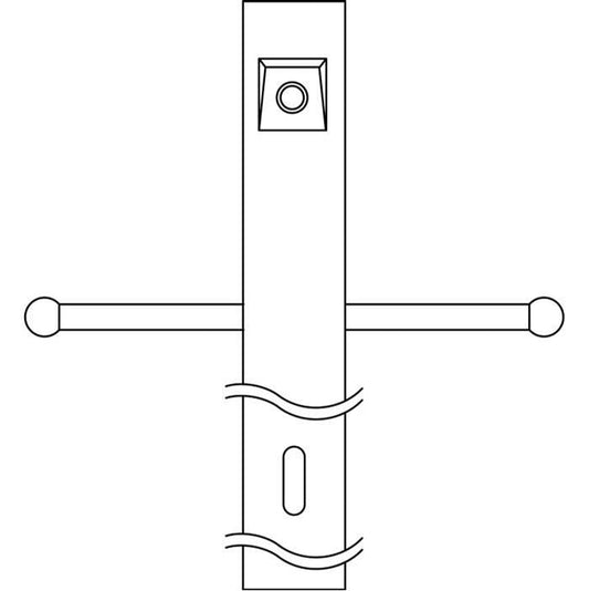 KICHLER 49904AZ 3" x 84" Direct Burial Ladder Rest Photocell Post Architectural Bronze
