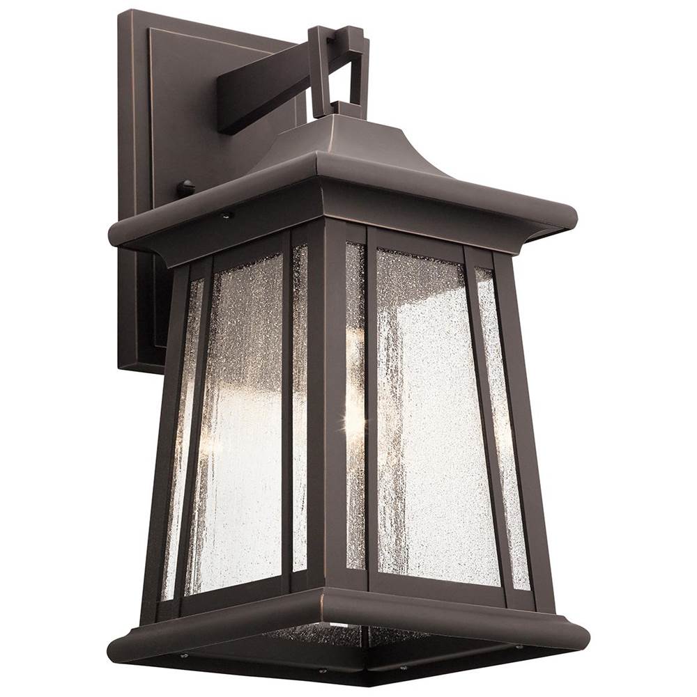 KICHLER 49909RZ Taden 16.5" 1 Light Wall Light Rubbed Bronze