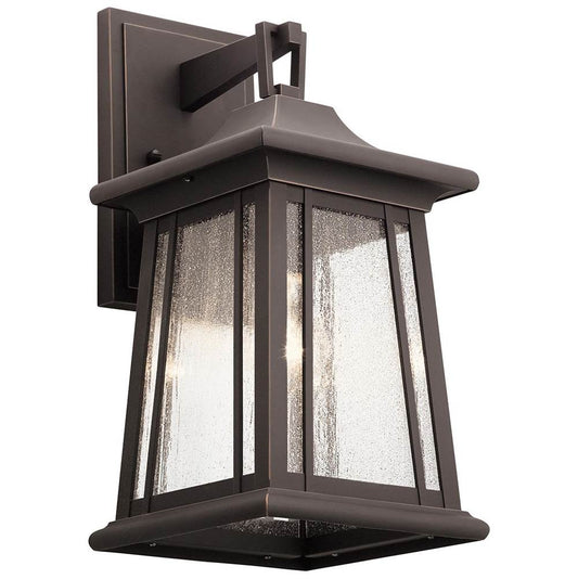 KICHLER 49909RZ Taden 16.5" 1 Light Wall Light Rubbed Bronze