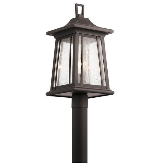 KICHLER 49911RZ Taden 21.5" 1 Light Post Light Rubbed Bronze