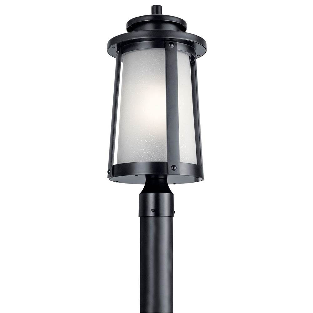 KICHLER 49920BK Harbor Bay 1 Light Post Light Black
