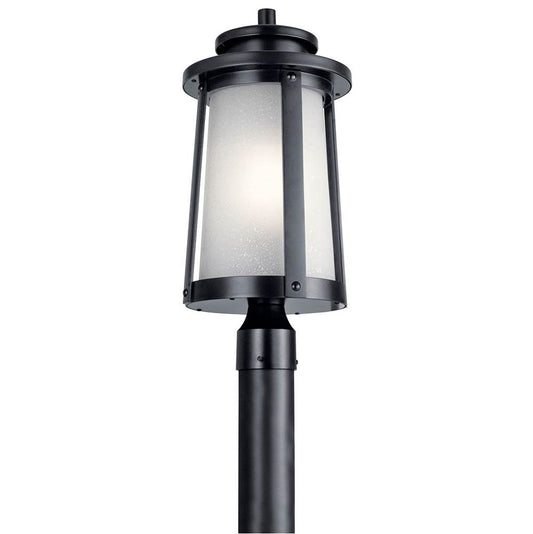 KICHLER 49920BK Harbor Bay 1 Light Post Light Black
