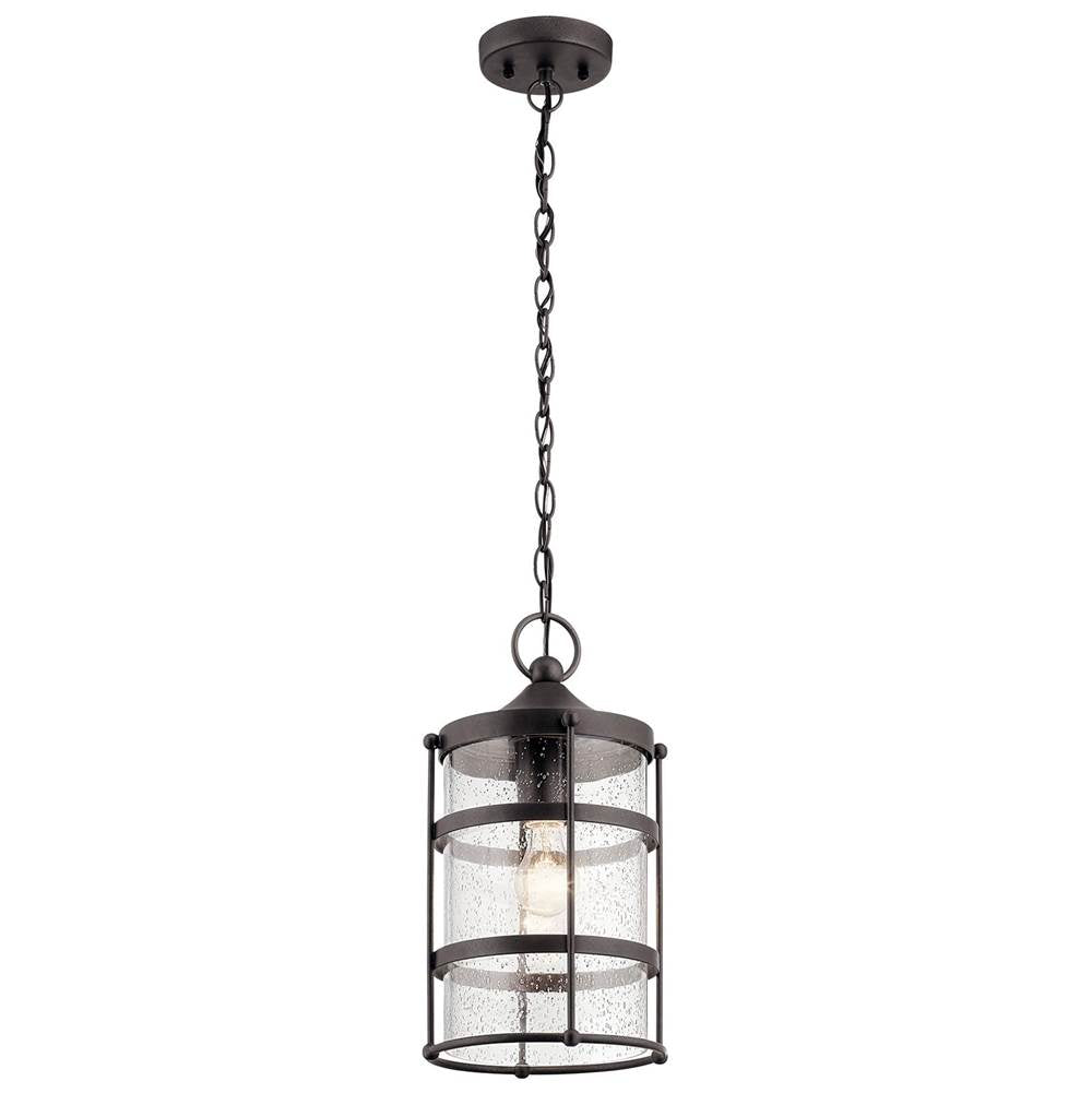 KICHLER 49964AVI Mill Lane 1 Light Pendant Anvil Iron