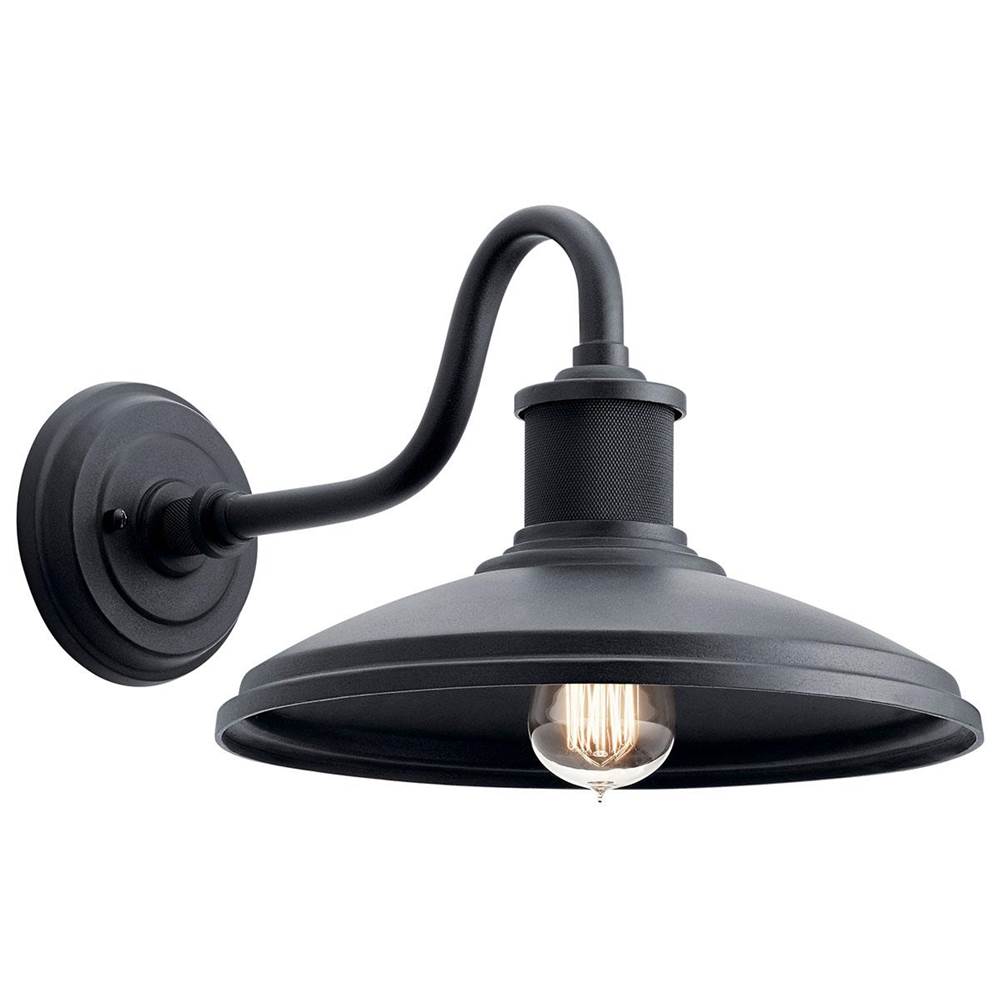 KICHLER 49980BKT Allenbury 12" 1 Light Outdoor Wall Light with Textured Black