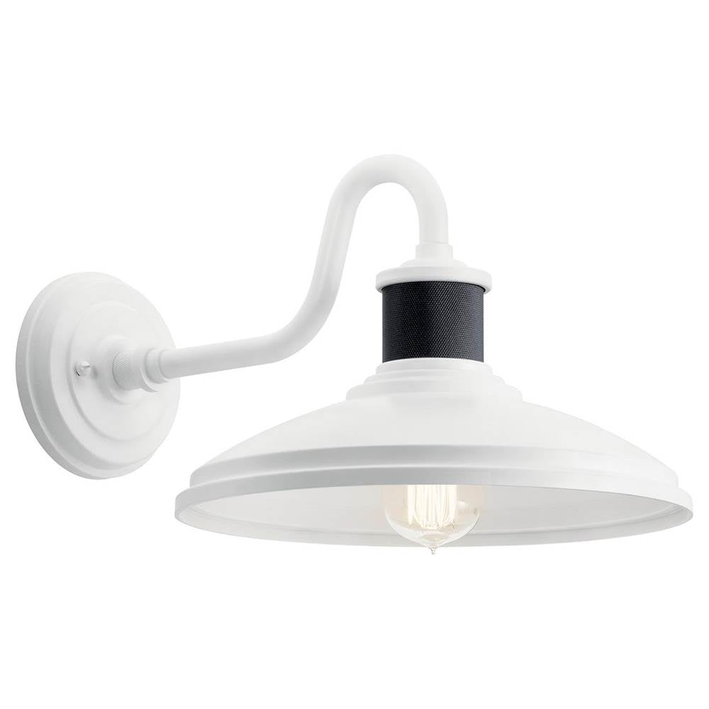 KICHLER 49980WH Allenbury 12" 1 Light Wall Light White