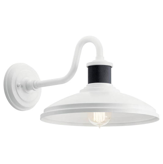 KICHLER 49980WH Allenbury 12" 1 Light Wall Light White