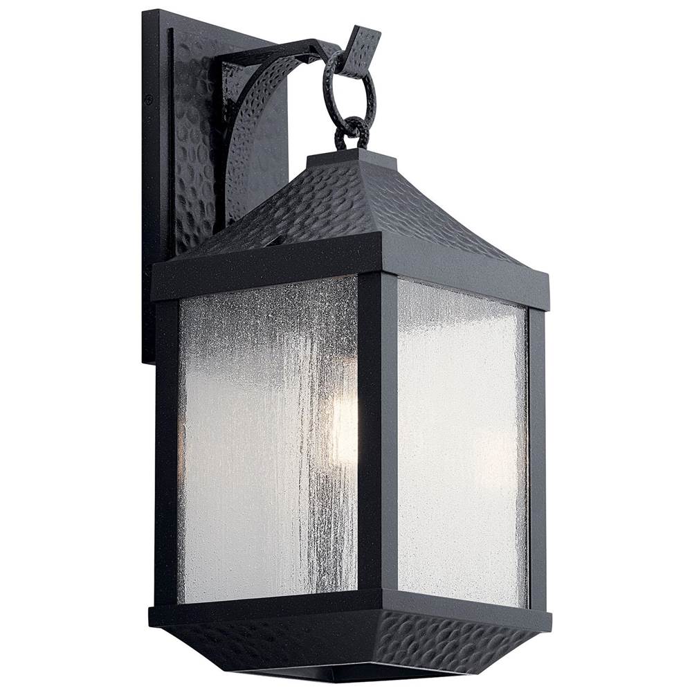 KICHLER 49986DBK Springfield 22.25" 1 Light Wall Light Distressed Black