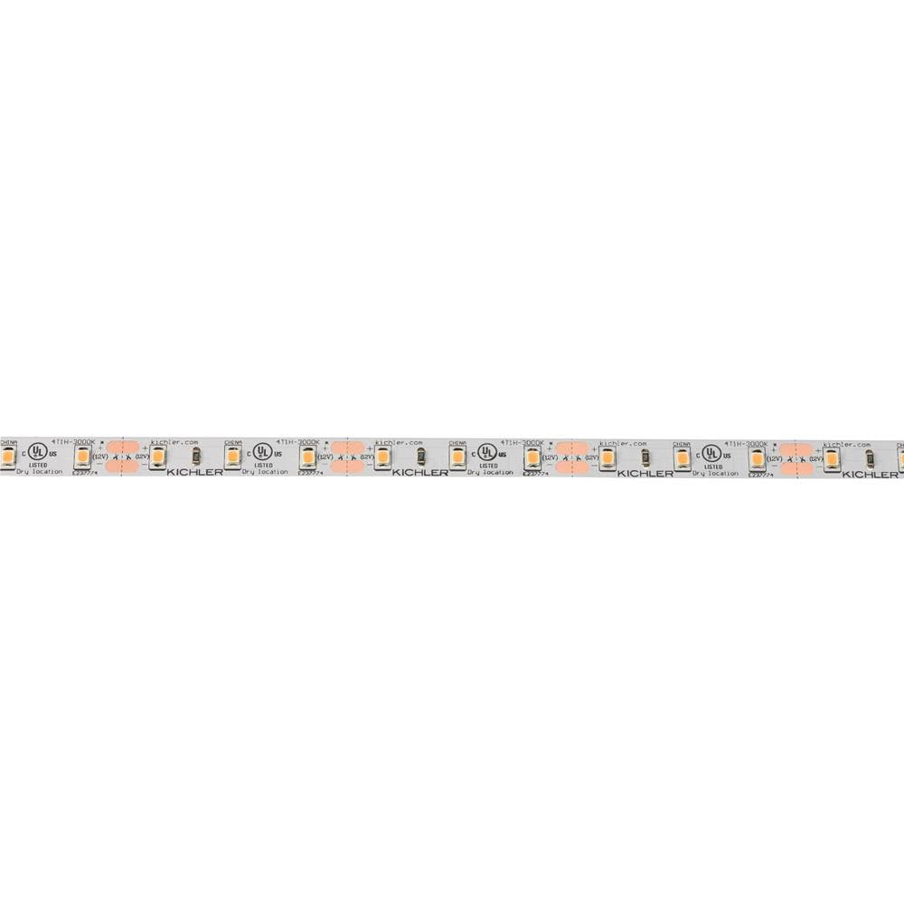 KICHLER 4T1100H30WH 4Tl Dry Tape 12V 12V High Dry 3000K Tape 100 - White Material (Not Painted)