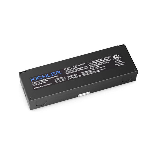 KICHLER 4TD12V060BKTV2 4TD 12V Direct Wire Dimmable Power Supply