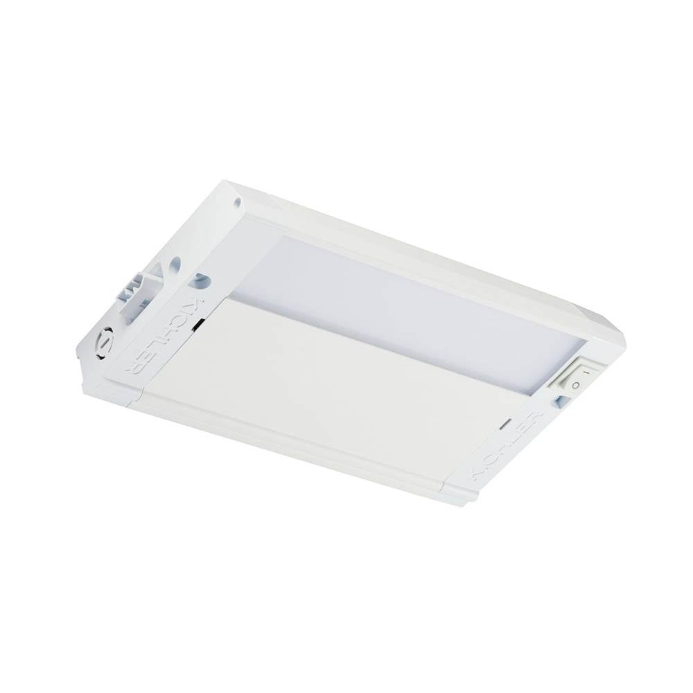 KICHLER 4U27K08WHT 4U 8" 2700K LED Cabinet Light Textured White