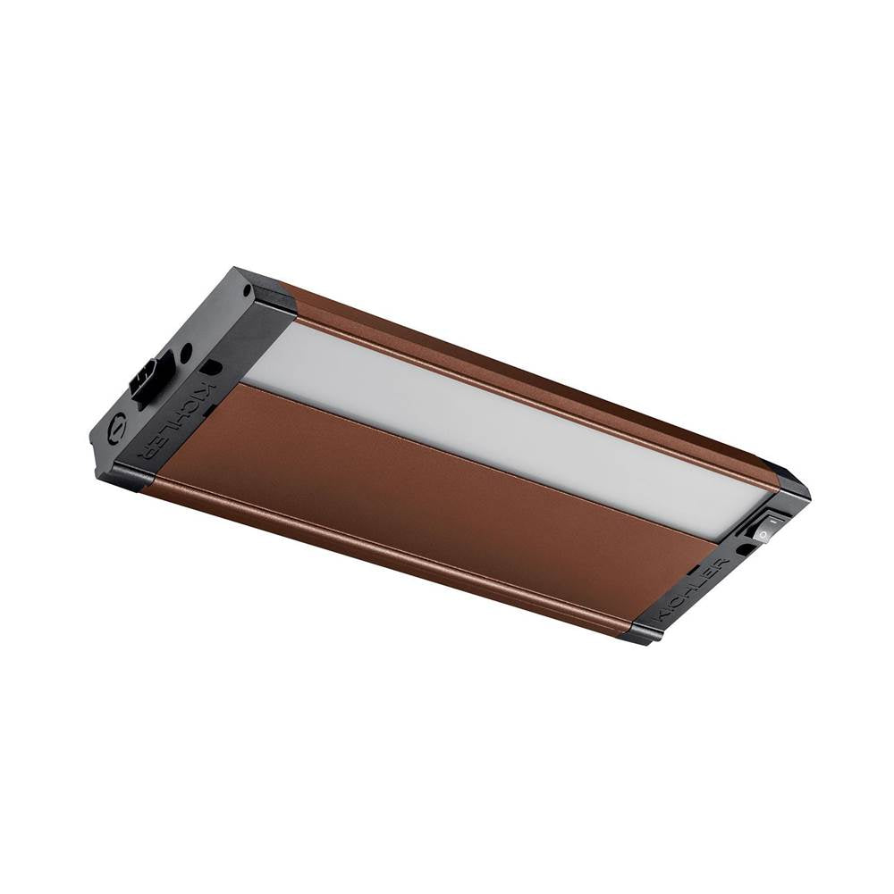 KICHLER 4U30K12BZT 4U 12" 3000K LED Under Cabinet Textured Bronze