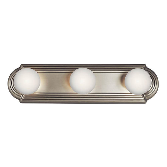 KICHLER 5003NI 18" 3 Light Vanity Light Brushed Nickel